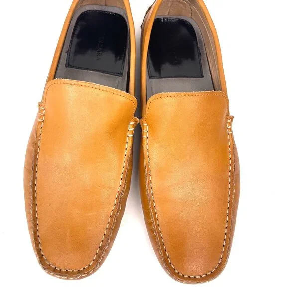 Zanzara Mens Picasso II Slip-On Driving Loafer Leather Dress Shoe Size 10.5 - Picture 3 of 13